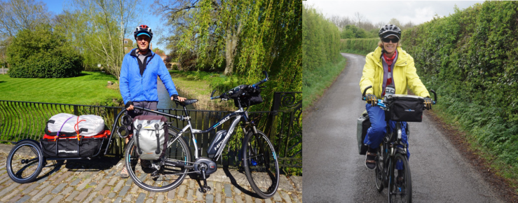 Garry and Rachel Cobbet, currently on the road; determined to break the fragma of 16046 